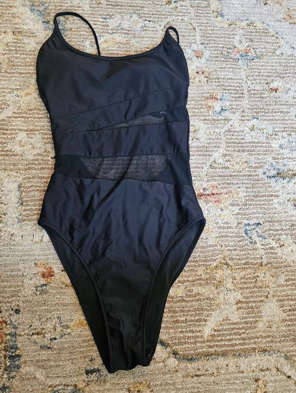 Summersalt Black One Piece Bathing Suit Size 2, Like New
